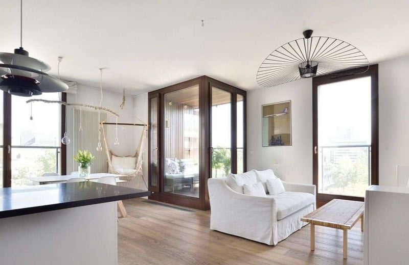 Аренда стильной 3-комнатной квартиры, 70 м², район Воля, Варшава, Польша